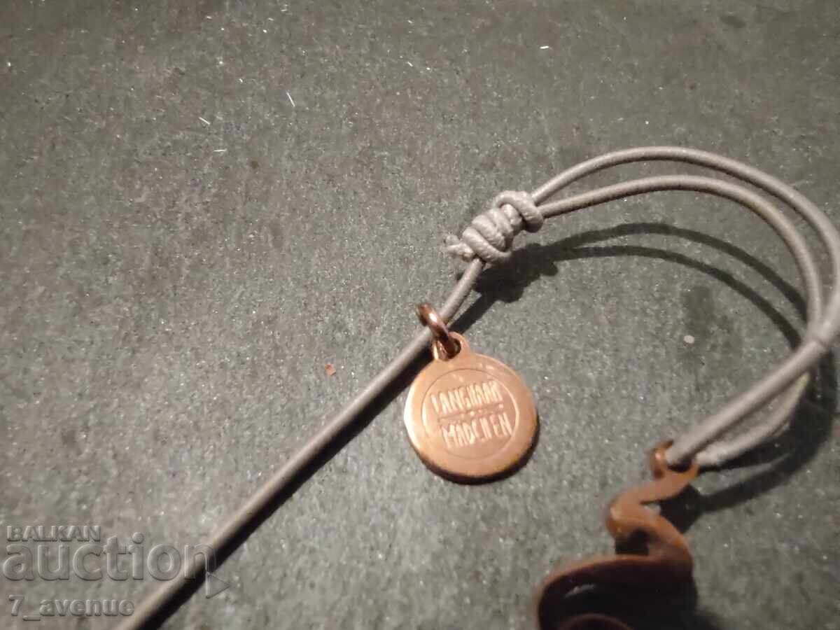 Δημοπρασία Μαρκαρισμένο βραχιόλι με επιχρύσωση, πολύ απαλό και λεπτό 12.11.2025