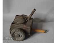 HAUSSER Παλιό Γερμανικό Στρατιωτικό Μεταλλικό Παιχνίδι Κουζίνα Εδάφους