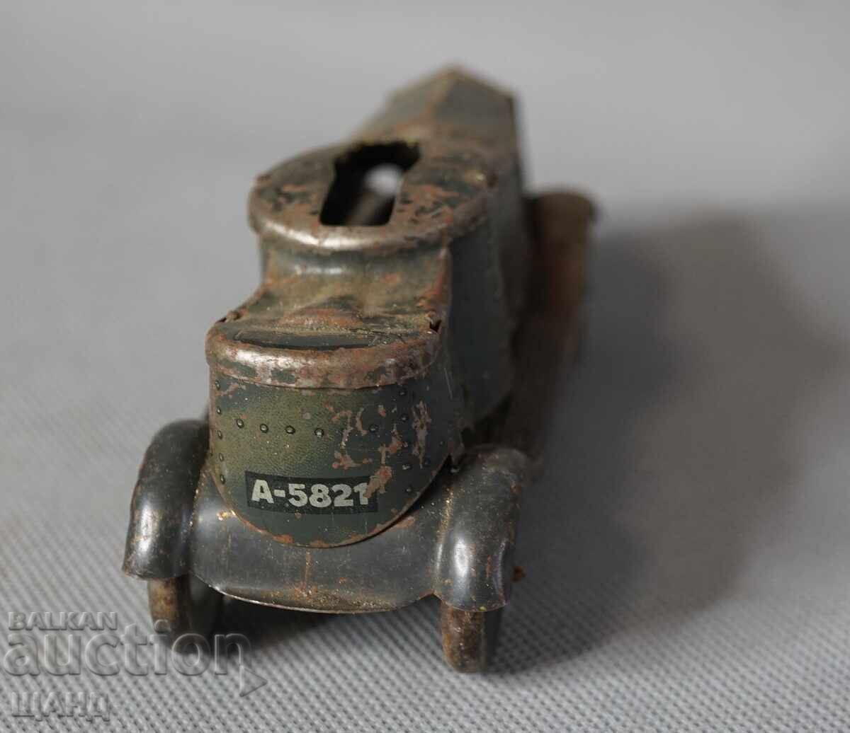 Auction  Old German Metal Mechanical Toy Model Tank