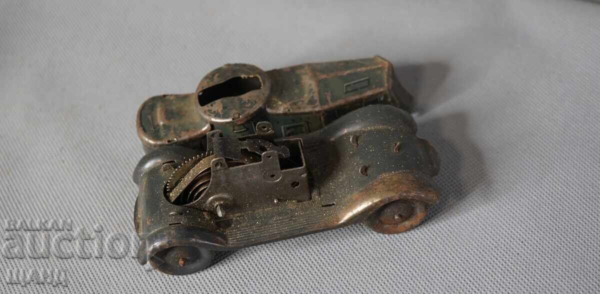 Delivery of Old German Metal Mechanical Toy Model Tank