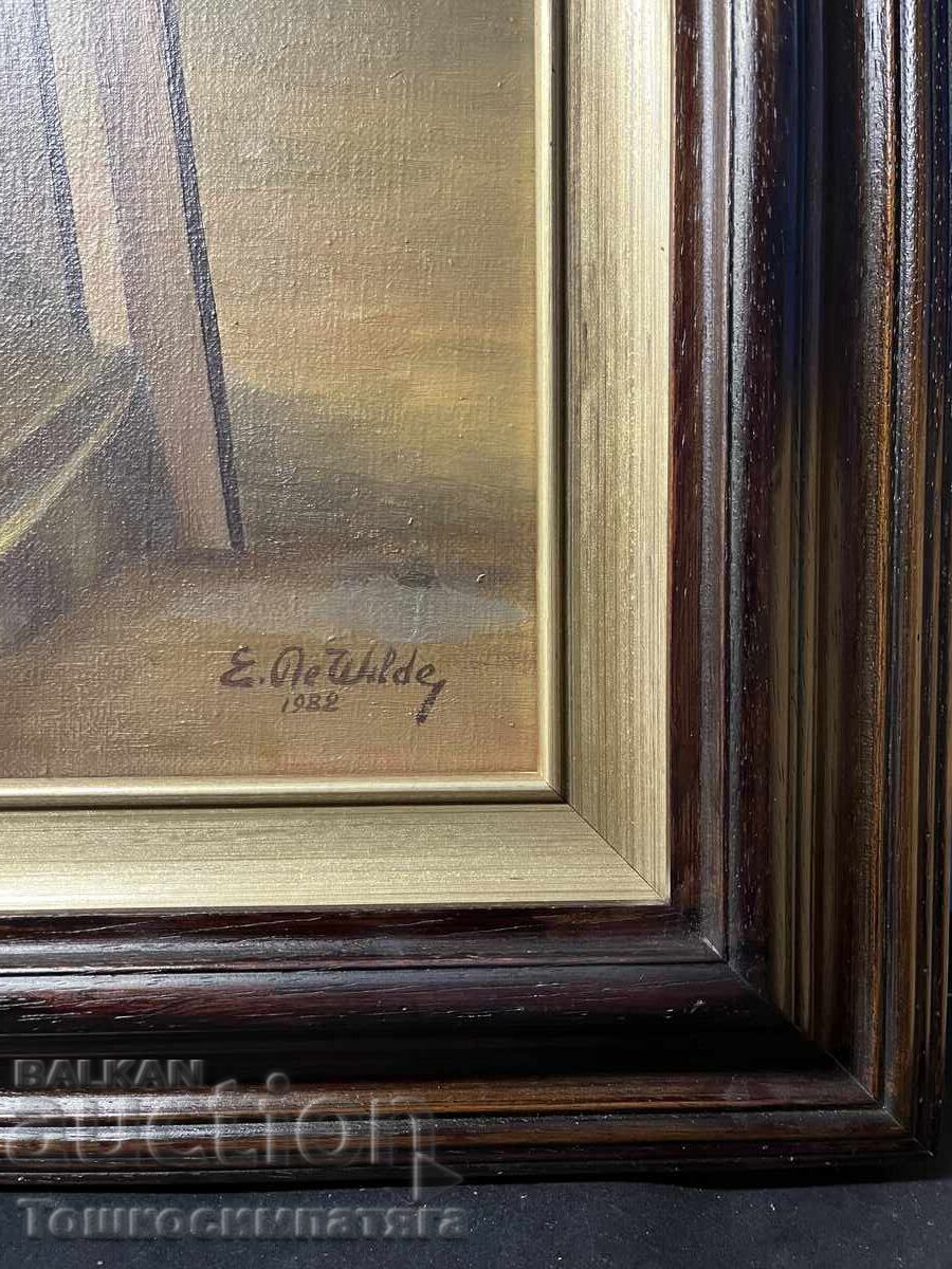 Красива картина с маслени бои на платно с цена 360.00 лв. | € 184.07