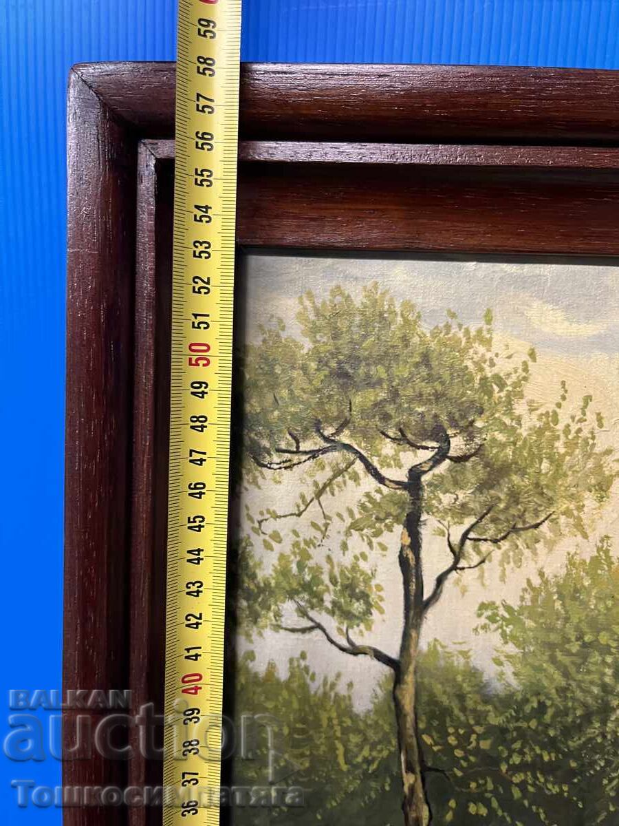 Παράδοση Παλαιός πίνακας/1946/, με υπογραφή καλλιτέχνη