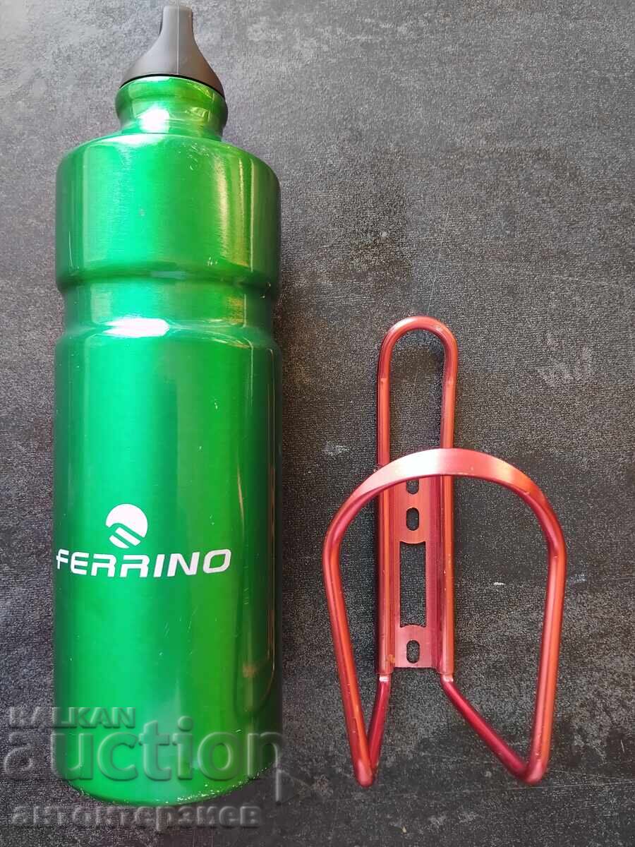 Ferrino παγούρι 0,75L + θήκη παγουριού για ποδήλατο με τιμή 1.00 BGN | € 0.51