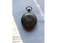 Silver pocket watch