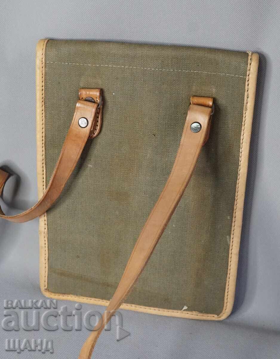 Old Military Textile Bag for Secret Documents and Maps with price 10.25 BGN | € 5.24 Old Military Textile Bag for Secret Documents and Maps with price 10.25 BGN | € 5.24