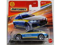 Matchbox 2023 BMW i4 Police Sedan BMW Police Matchbox 1:64