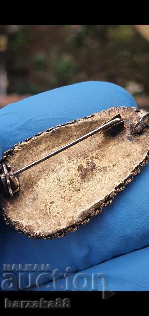 Παράδοση Ασημένιο κολιέ με Μαλαχίτη