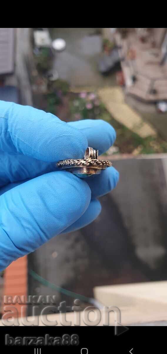 Ασημένιο κολιέ με Μαλαχίτη - 6