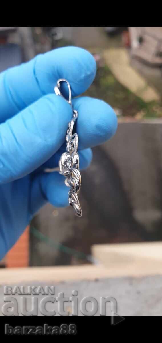 Παλιό ασημένιο μενταγιόν 835 με τιμή 30.00 BGN | € 15.34