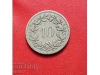 Switzerland - 10 Rappen 1907