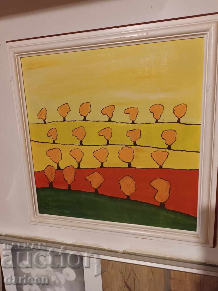 Παράδοση Βαλέρι Σλαβτσεφ, Πολύχρωμο ναϊφ τρίπτυχο