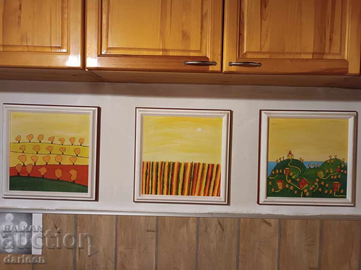 Βαλέρι Σλαβτσεφ, Πολύχρωμο ναϊφ τρίπτυχο