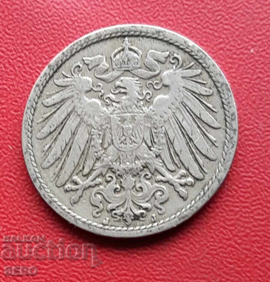 Germany-10 pfennig 1905 J-Hamburg with price 0.71 BGN | € 0.36 Germany-10 pfennig 1905 J-Hamburg with price 0.71 BGN | € 0.36