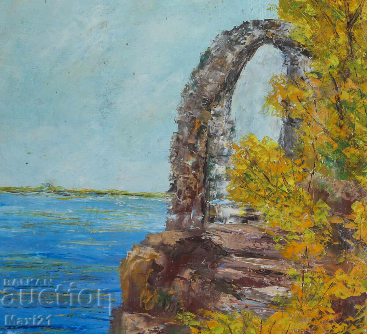 Oil painting beautiful seascape - 5