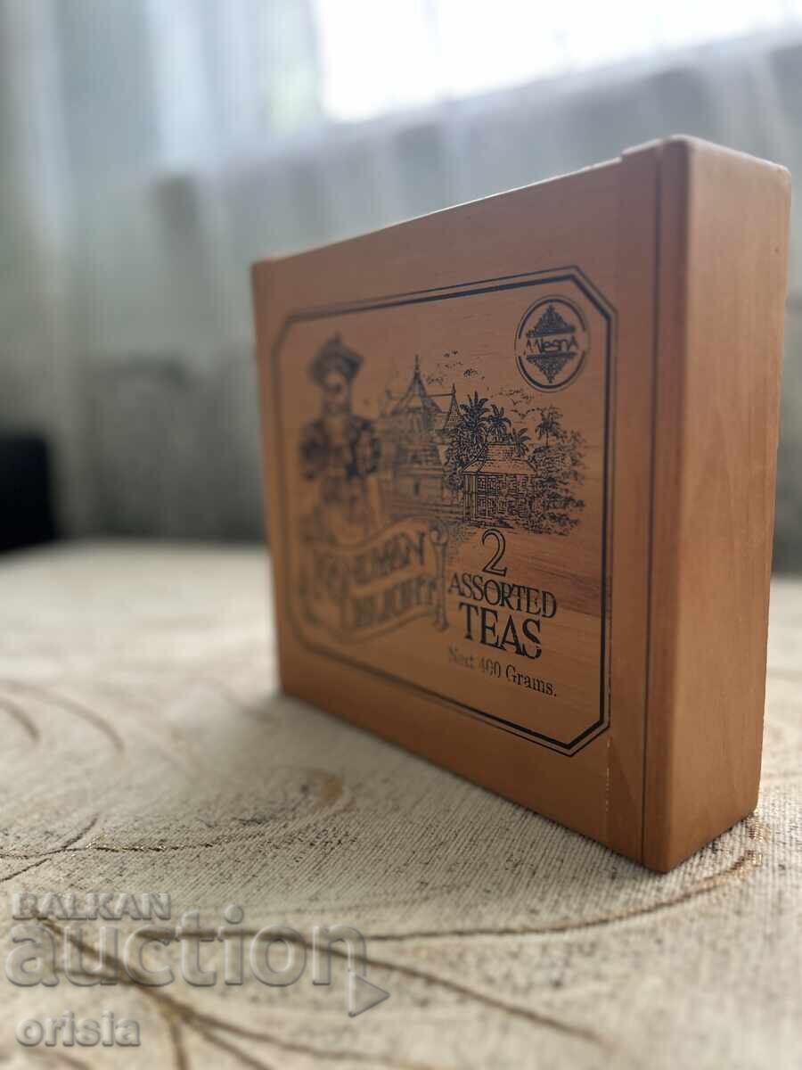Wooden tea box from Sri Lanka with price 24.00 BGN | € 12.27 Wooden tea box from Sri Lanka with price 24.00 BGN | € 12.27