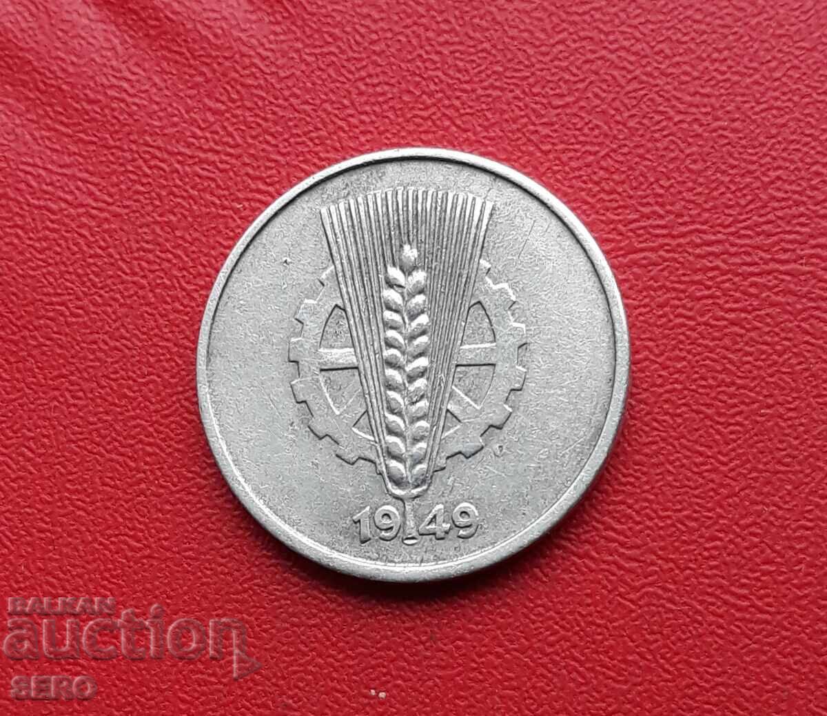 Germany-GDR-10 Pfennig 1949 A with price 0.41 BGN | € 0.21 Germany-GDR-10 Pfennig 1949 A with price 0.41 BGN | € 0.21