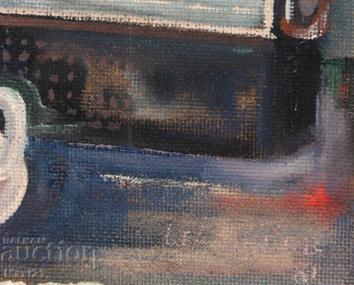 Έργο ζωγραφικής με λάδι νεκρή φύση οικιακά αντικείμενα - 6 Έργο ζωγραφικής με λάδι νεκρή φύση οικιακά αντικείμενα - 6