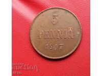 Russia/for Finland/ 5 penniä 1917-very well preserved