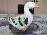 ✅ CLAY FIGURE FOR GARDEN - DUCK❗
