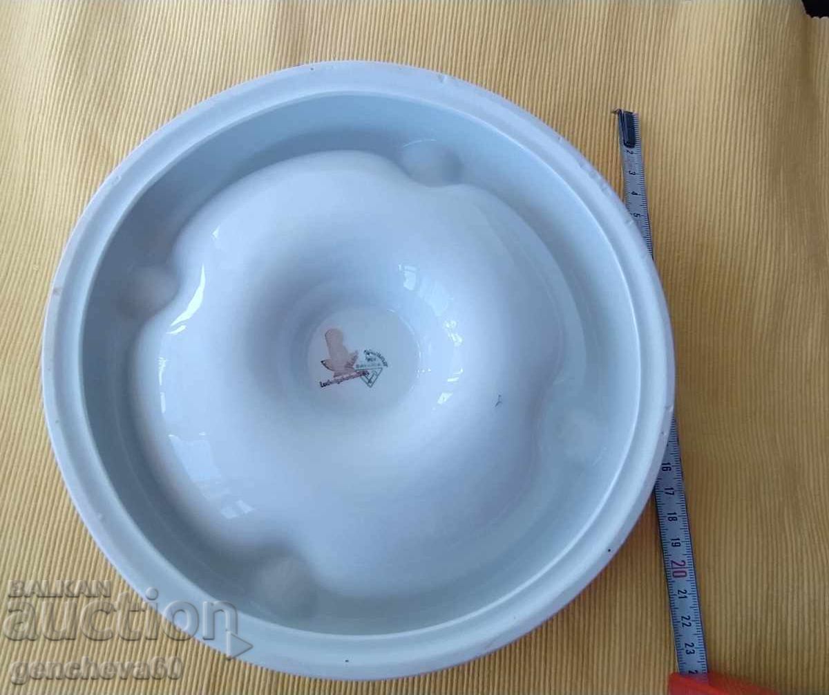 Τεράστιο επετειακό πορσελάνινο σταχτοδοχείο ζυθοποιίας Dorn-Brau - 6