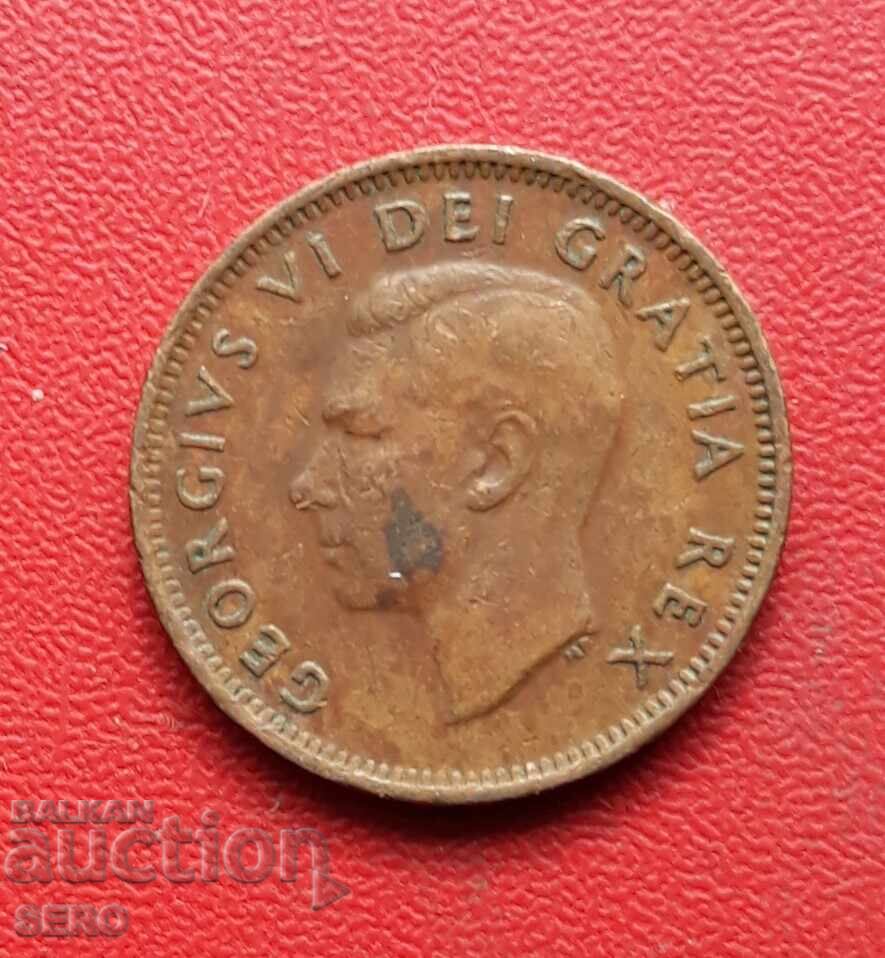 Καναδάς - 1 σεντ 1952 με τιμή 0.50 BGN | € 0.26