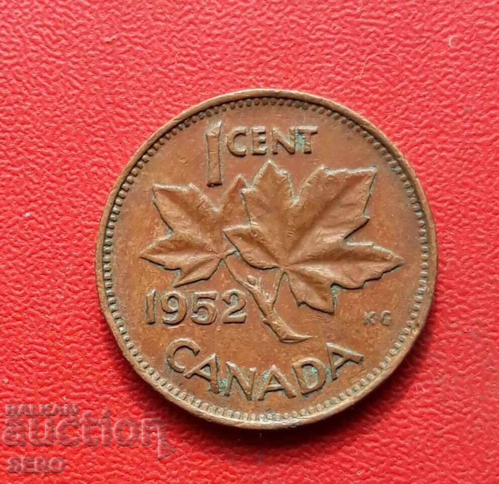 Καναδάς - 1 σεντ 1952