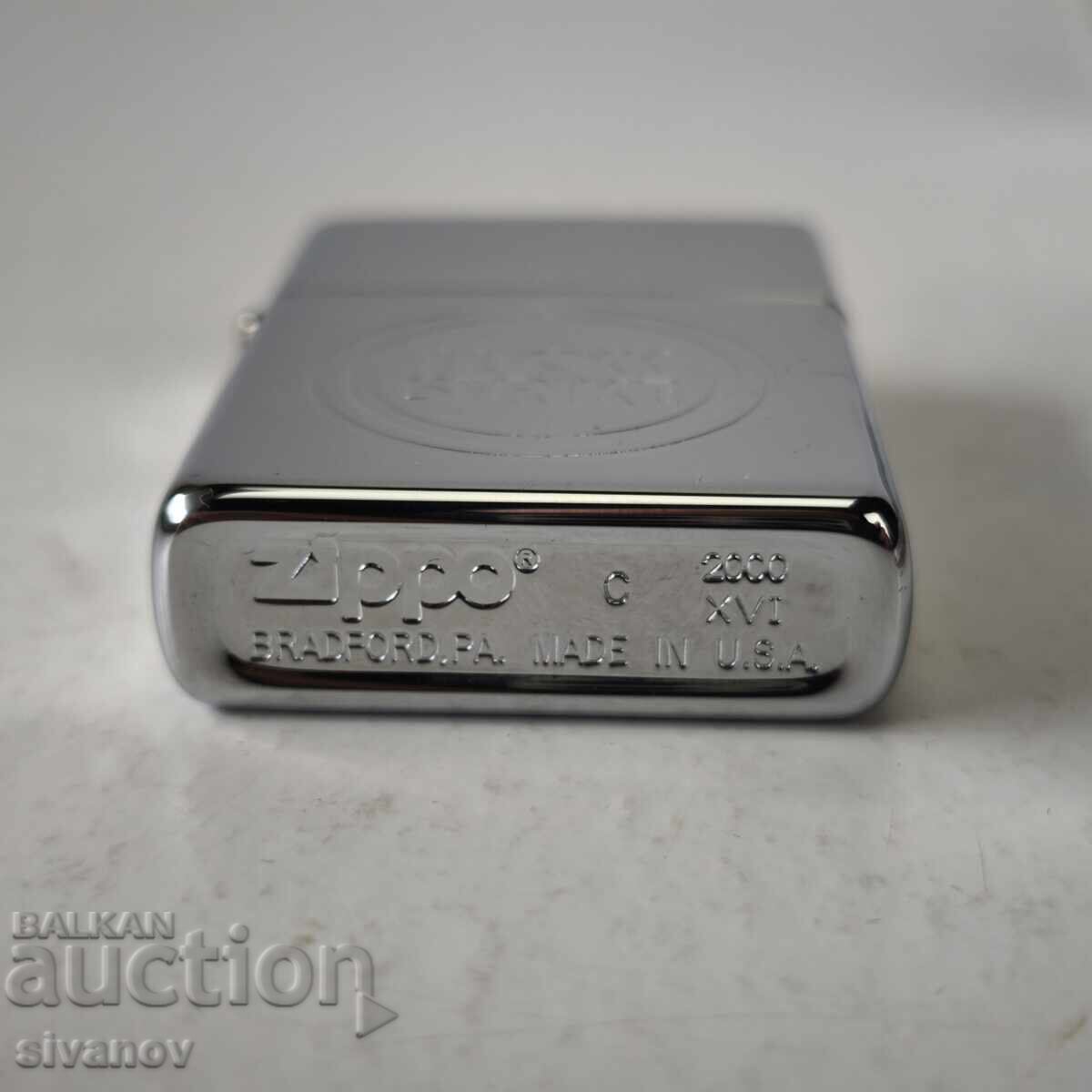 Auction Zippo Lucky Strike Petrol Lighter Unused in box #6209 Auction Zippo Lucky Strike Petrol Lighter Unused in box #6209