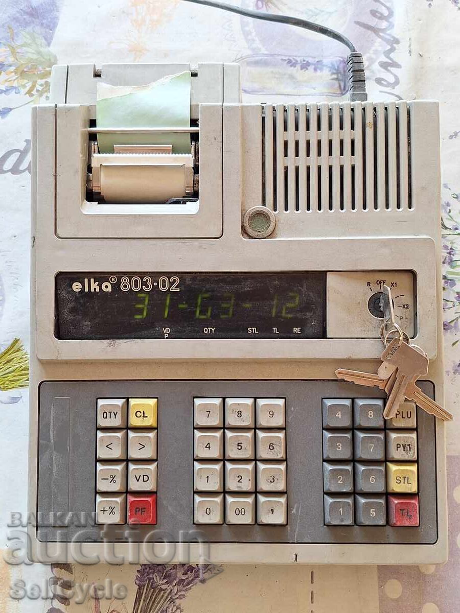 ✅КАСОВ АПАРАТ ЕЛКА 803-02 - СИЛИСТРА❗ ✅КАСОВ АПАРАТ ЕЛКА 803-02 - СИЛИСТРА❗