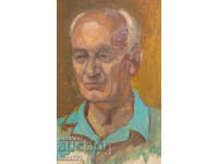 Маслена картина мъжки портрет