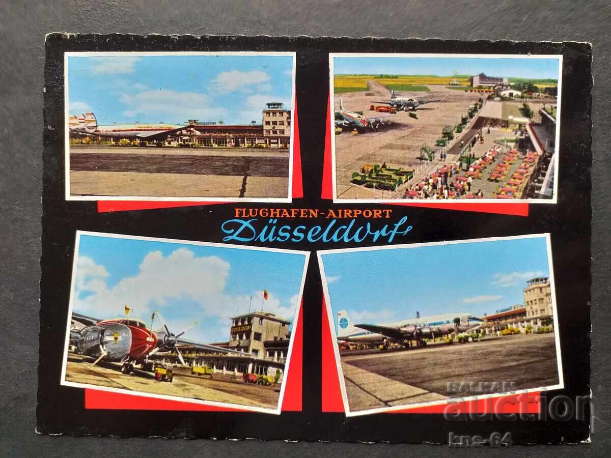 Aviation Dusseldorf LUFTHANSA Airplane