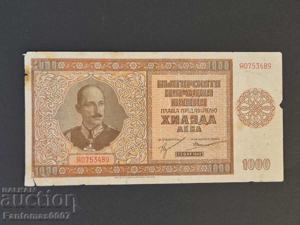 1000 LEVA 1942 1000 LEVA 1942