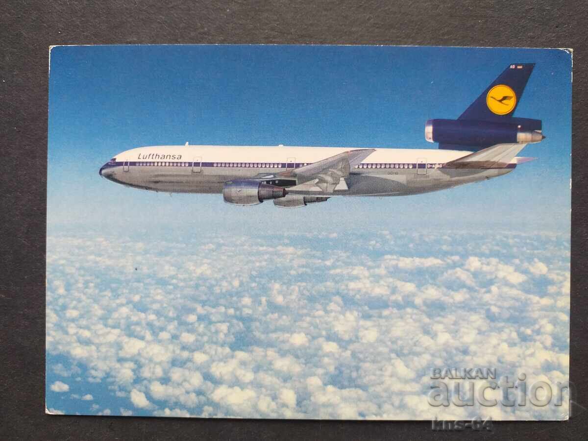 Авиация ЛУФТХАНЗА Самолет Авиация ЛУФТХАНЗА Самолет