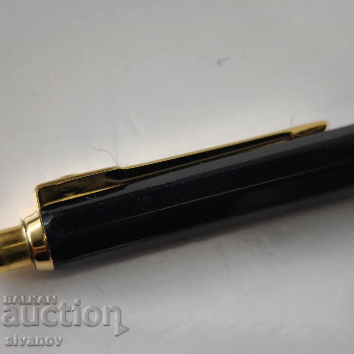Стара химикалка Ballograf Epoca Sweden черна с позлата #6210 - 5 Стара химикалка Ballograf Epoca Sweden черна с позлата #6210 - 5