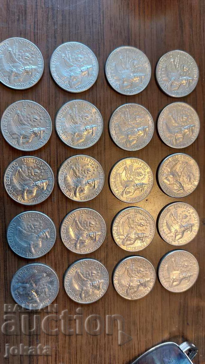 lot sferturi jubiliare