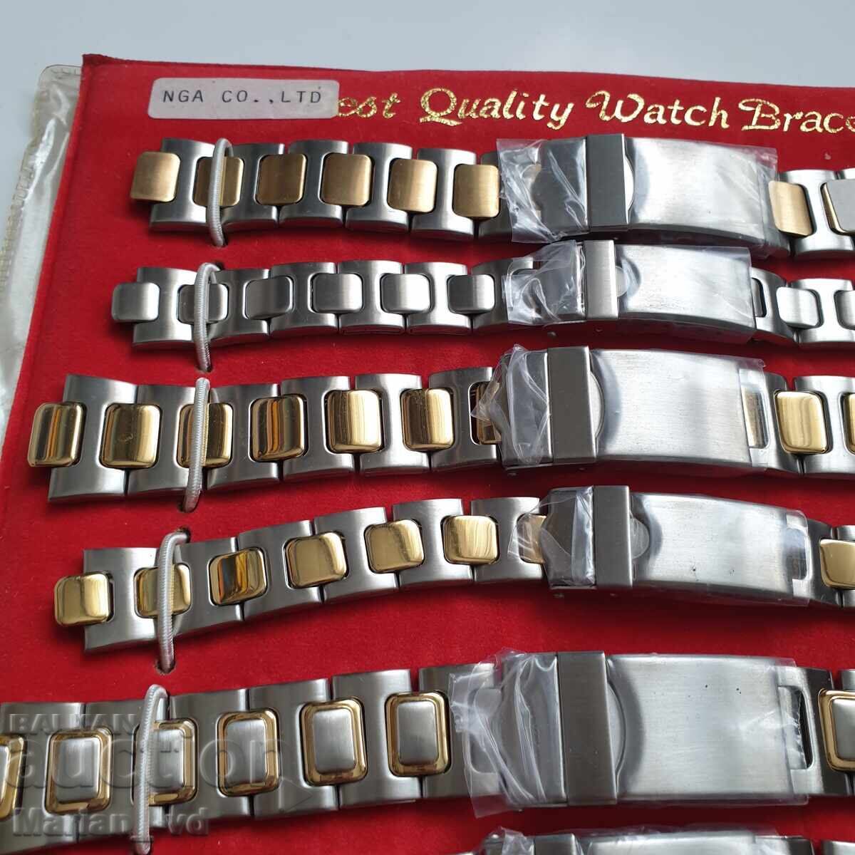 Brand new stainless steel chains - 9 pieces - 5