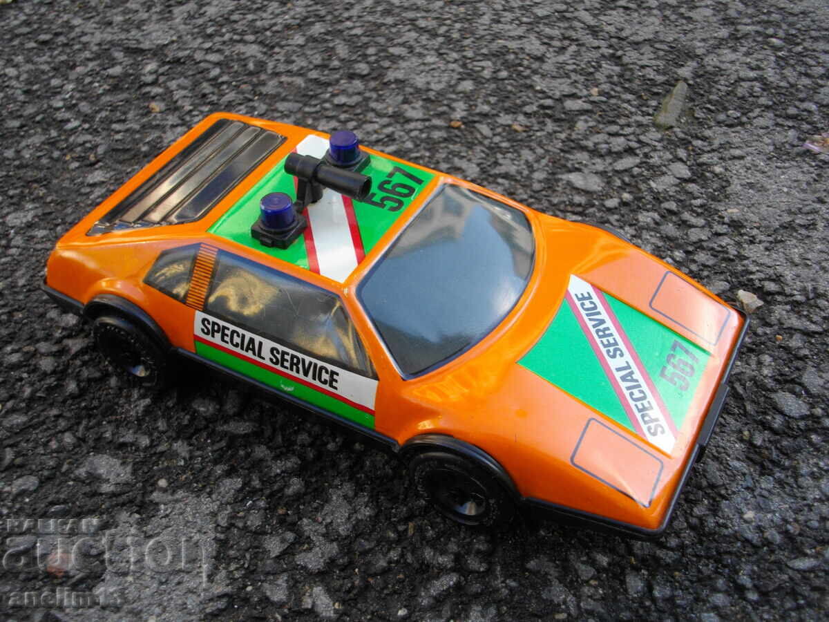 OLD TIN TOY CAR SPECIAL SERVICE with price 70.00 BGN | € 35.79