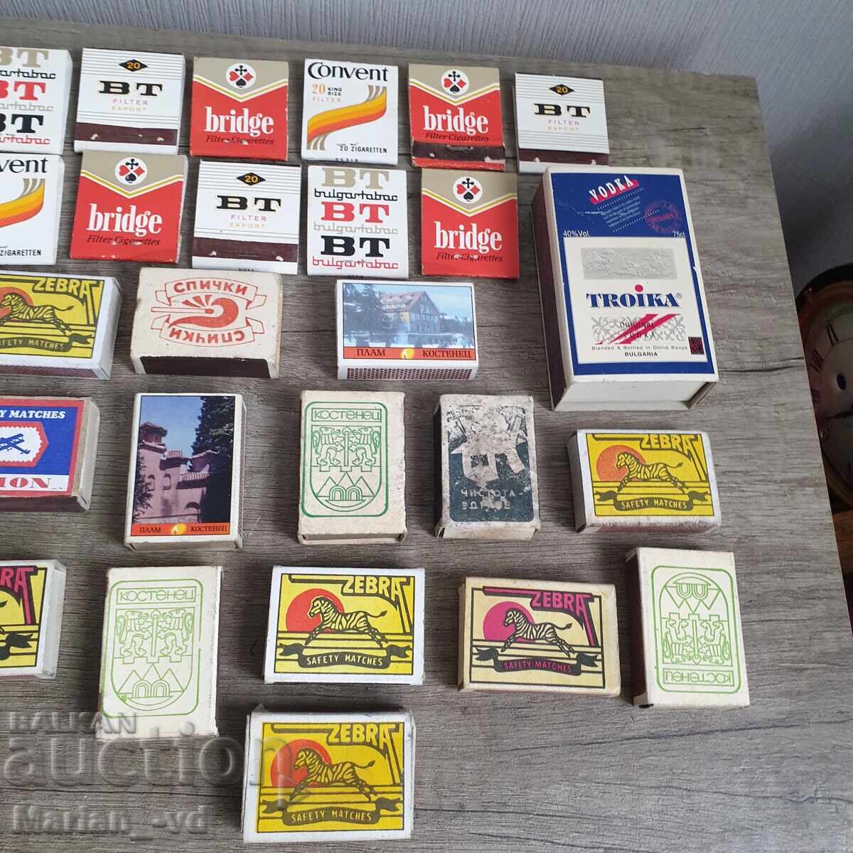 Lot de 50 buc. chibrituri cu preț 60.00 BGN | € 30.68 Lot de 50 buc. chibrituri cu preț 60.00 BGN | € 30.68