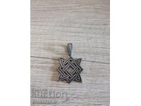 Сребърна висулка Звезда на вьлка