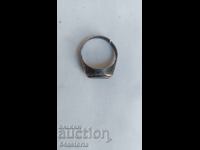 Ασημένιο, βασιλικό, δαχτυλίδι, κόσμημα