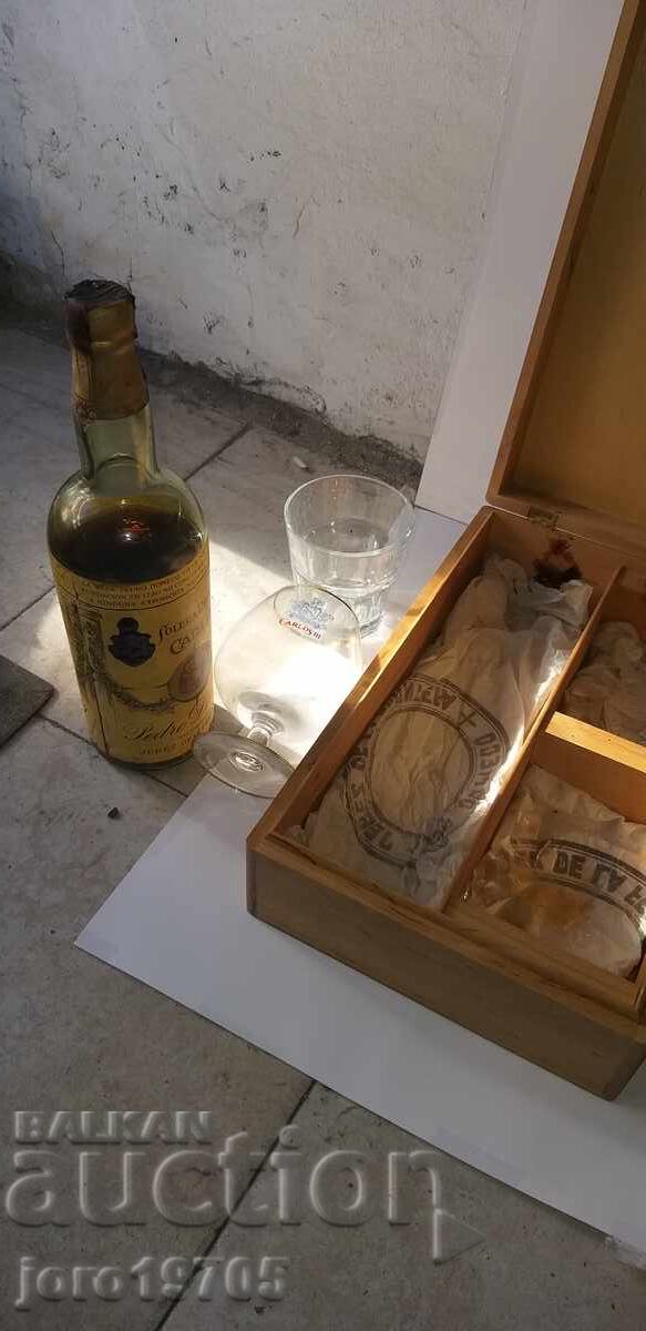 OLD BRANDY BOTTLE / UNOPENED! - 5 OLD BRANDY BOTTLE / UNOPENED! - 5