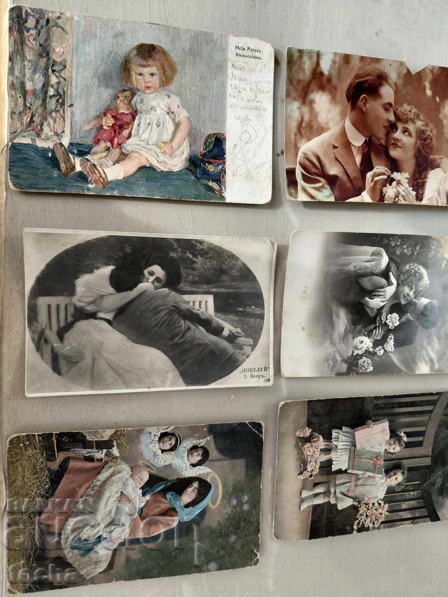 Παράδοση Παλιά καρτ ποστάλ . BZC