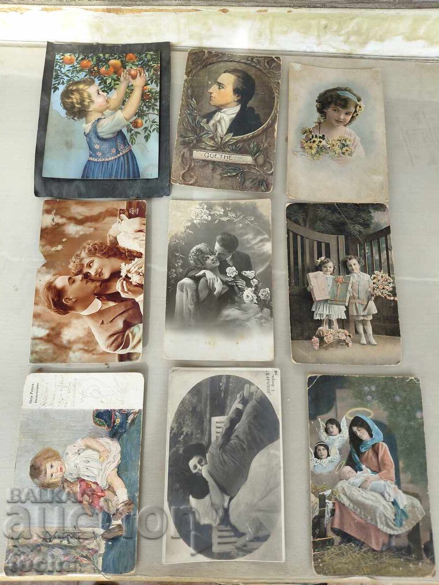 Παλιά καρτ ποστάλ . BZC