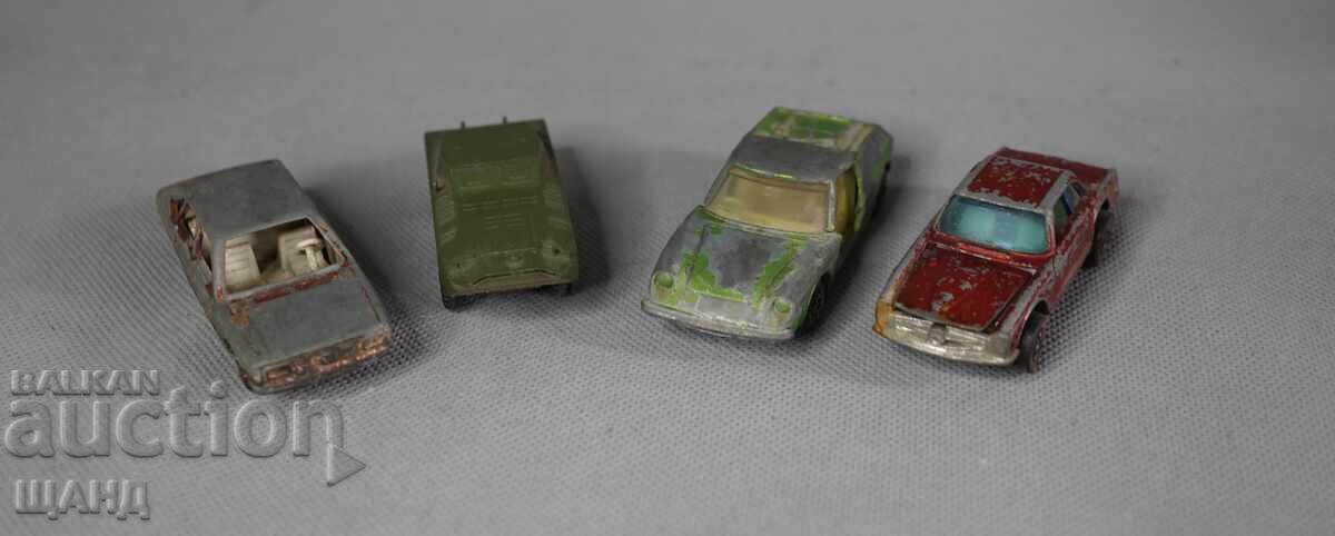 Lot of Old Metal Toy Cars Matchbox Hot Wheels Tank Lot of Old Metal Toy Cars Matchbox Hot Wheels Tank