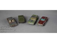 Lot of Old Metal Toy Cars Matchbox Hot Wheels Tank