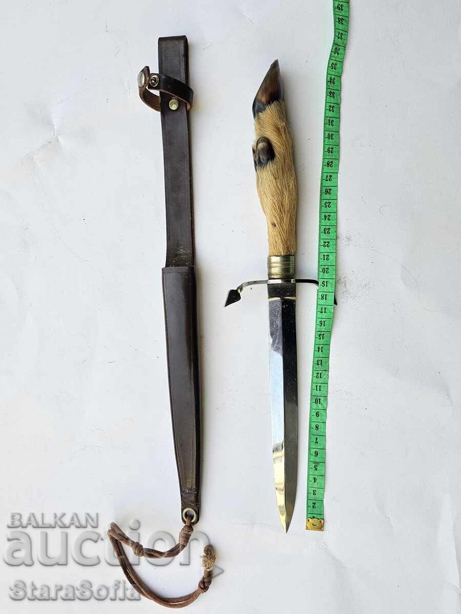 Auction Old French Hunting Dagger Auction Old French Hunting Dagger
