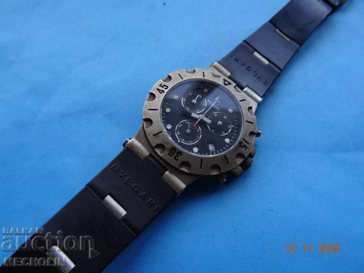 ЧАСОВНИК BVLGARI с цена 30.00 лв. | € 15.34 ЧАСОВНИК BVLGARI с цена 30.00 лв. | € 15.34