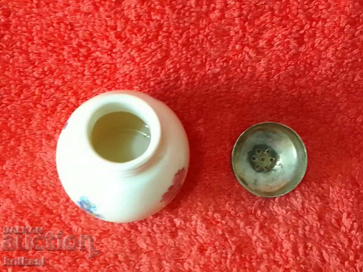 Old porcelain salt and sugar set - 5 Old porcelain salt and sugar set - 5