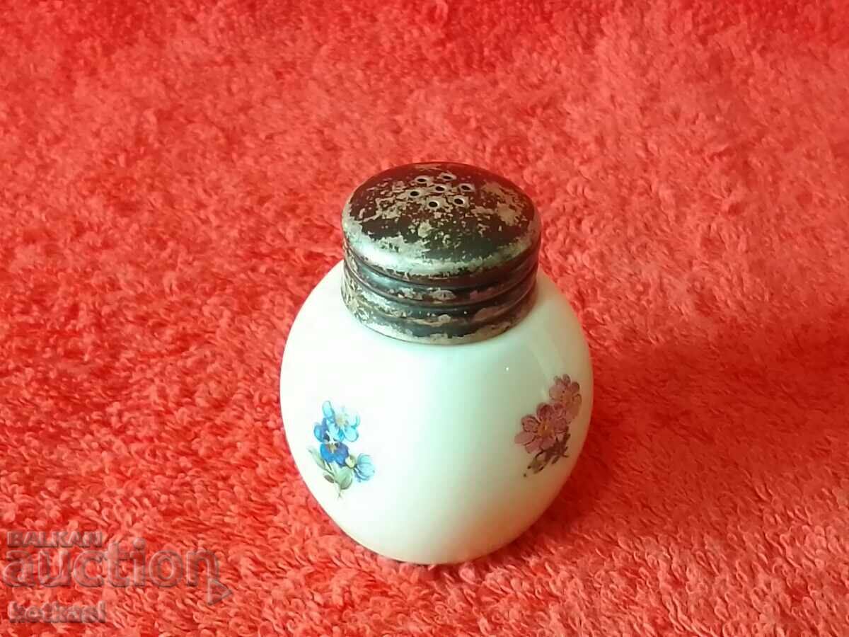Παλιά πορσελάνινη αλατιέρα ζαχαριέρα - 7