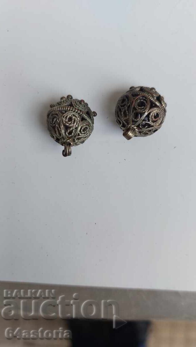 Φιλιγκράν, ασημένια, σκουλαρίκια, κουμπιά - 7 Φιλιγκράν, ασημένια, σκουλαρίκια, κουμπιά - 7