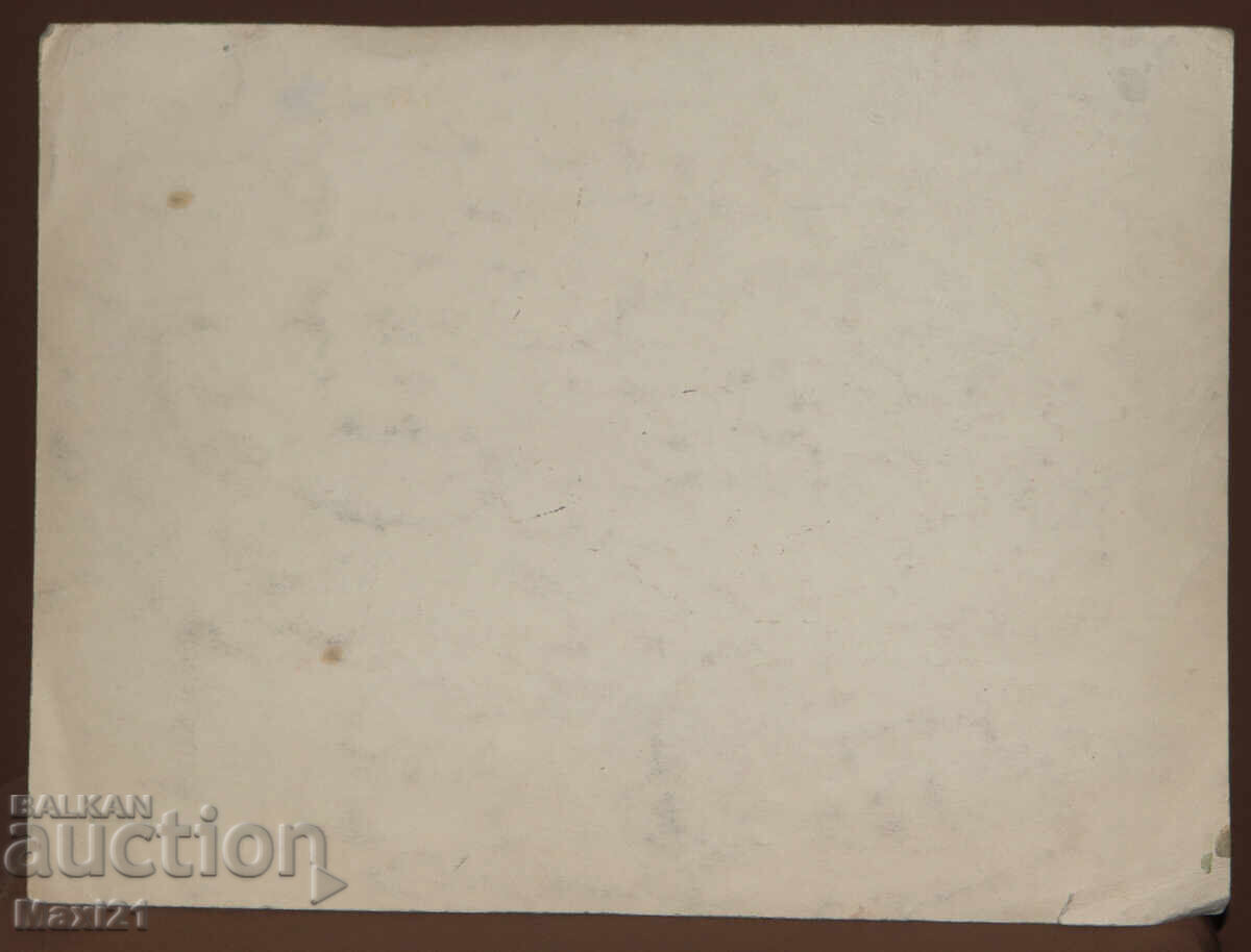 Ακουαρέλα τοπίο με βράχους - 5